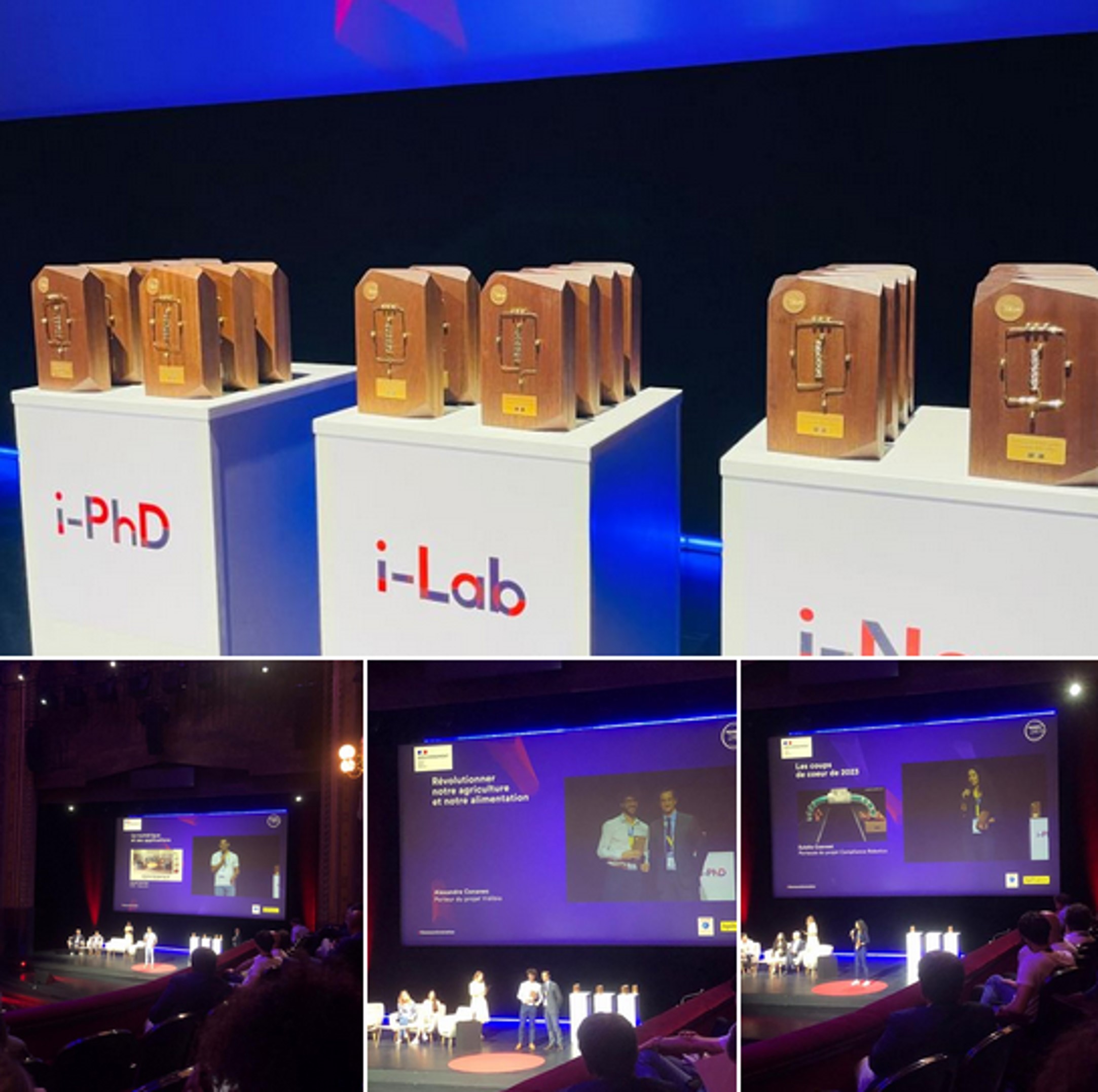 i-Lab, i-PhD, i-Nov, the BPIFrance innovation prizes and Inria