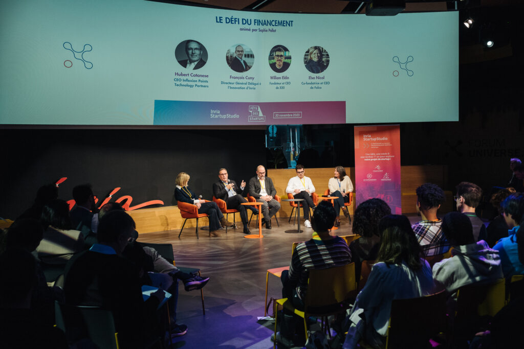 second panel during fête des startups 2023